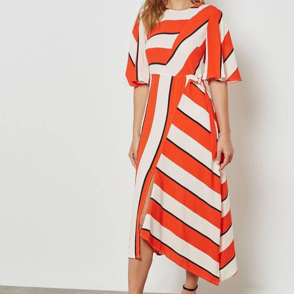 Topshop Striped Dress
